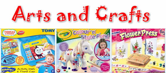 ARTS & CRAFTS TOYS AND GAMES