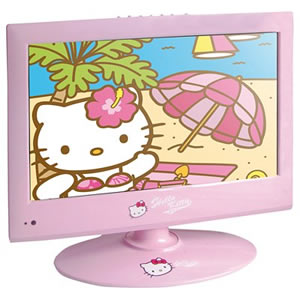 Kids Pink TV DVD Player